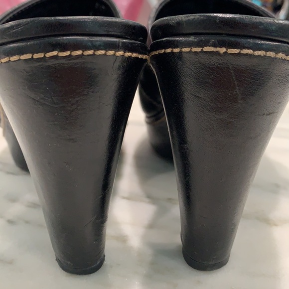 Coach embossed C logo platform mules - Picture 4 of 7